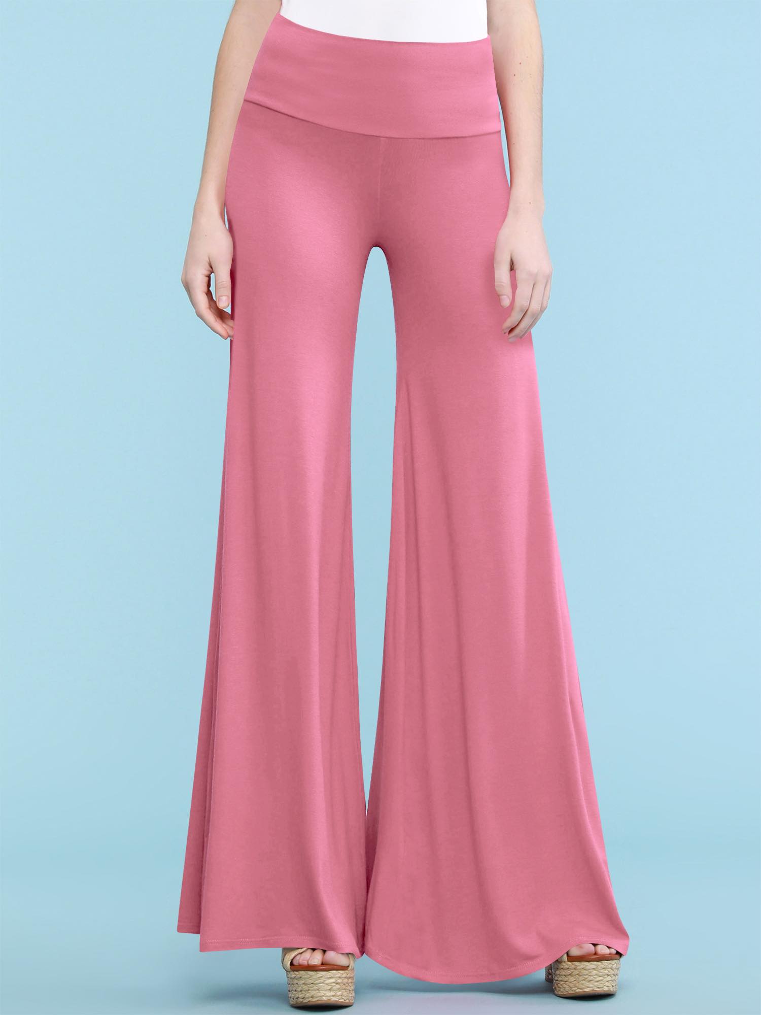 Pleated cotton wide-leg pants in pink - Dries Van Noten | Mytheresa